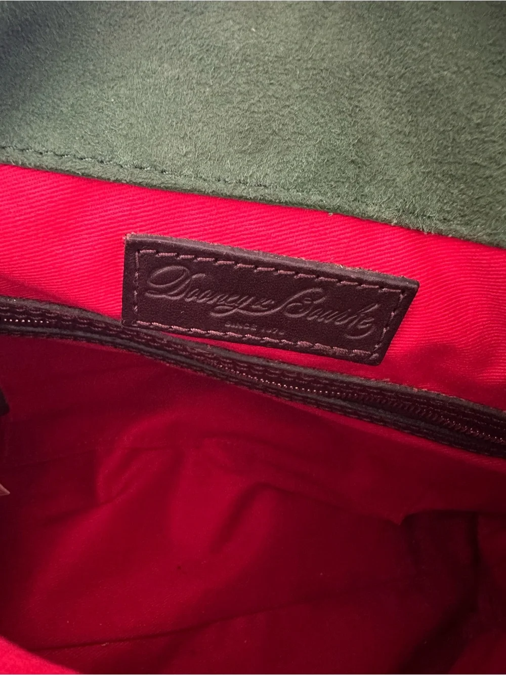 Dooney & Bourke Y2K Ostrich Satchel Handbag - Retired